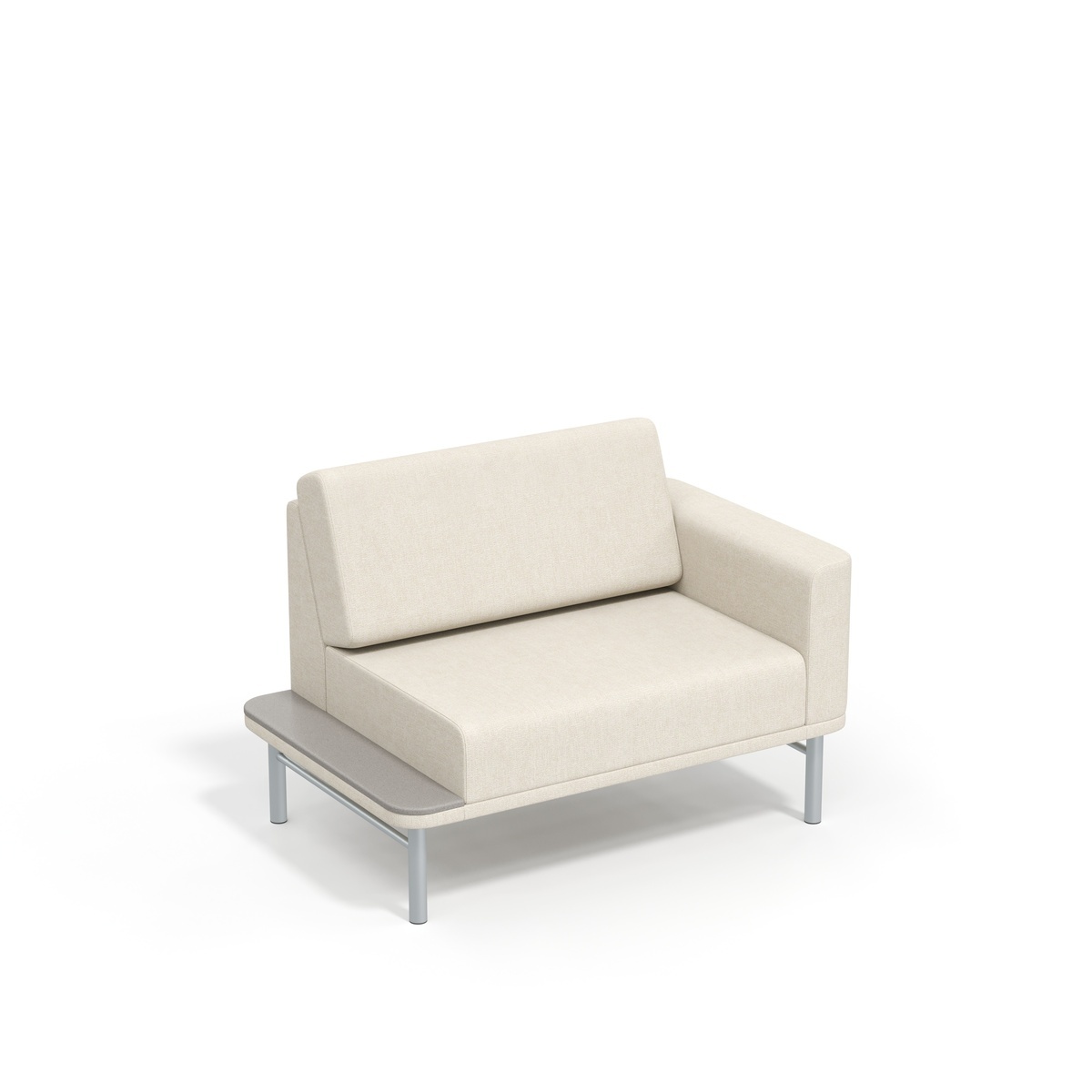 Lounge 48”, arm, 36” seat, 6” table  Photo