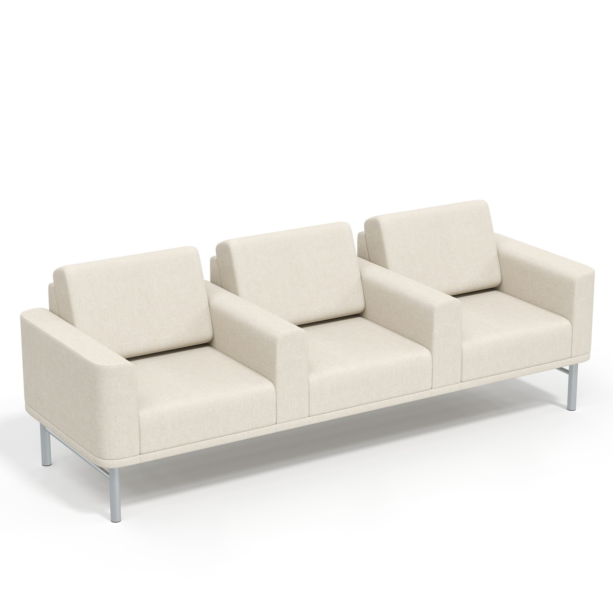 Lounge 96”, two arms, three 24” seats, two mid-arms Photo